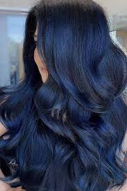 Instead of a light blue, look for a true robin's egg blue or a bold true. The Magical Power Of Blue Black Hair And What You Should Know About It
