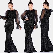 kollari tullu pullu siyah kadin balik model abiye moda stilleri moda kadin