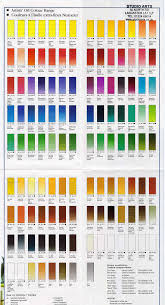78 Bright Oil Paint Pigment Chart