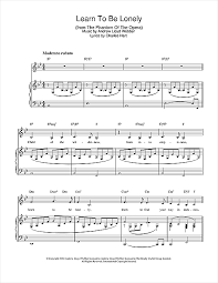 The number (sku) in the catalogue is metal and code 67984. Andrew Lloyd Webber Learn To Be Lonely From The Phantom Of The Opera Sheet Music Download Printable Pdf Film Tv Music Score For Viola Solo 418920