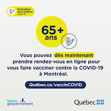 Quebec announced saturday that 41,338 more people in the province were vaccinated for a total of 915,653. Sante Montreal Fotos Facebook