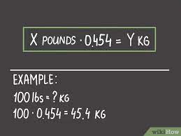 For example, to calculate how many kilograms is 50 pounds, multiply 50 by 0.45359237, that makes. How To Convert Pounds To Kilograms 6 Steps With Pictures