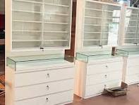 Custom Floor Standing Optical Display Cabinets - Penbo Display