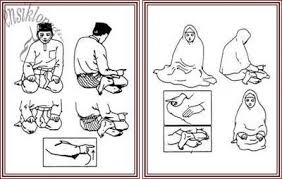 Perbedaan antara tasyahud awal dan tasyahud akhir terdapat pada tiga poin; Duduk Ketika Tahiyyat Akhir Rukun Sembahyang