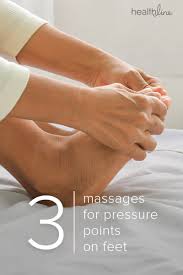 3 massages for pressure points on feet