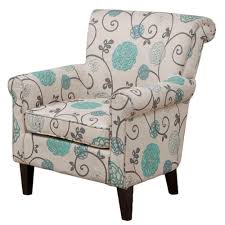 Noble House Roseville Floral Fabric Club Chair 447 Club Chairs Floral Chair Upholstered Chairs
