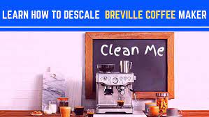 Machine registration you can register your machine through the nespresso website during the account registration next fill the tank with equal parts water and either lemon juice or vinegar and place a container under the coffee outlet. How To Descale A Breville Coffee Maker Insert Coffee To Begin