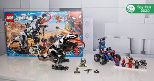 More than 47 spiderman lego at pleasant prices up to 39 usd fast and free worldwide shipping! Lego Spider Man 76151 Venomosaurus Ambush Unveiled At Toy Fair New York Complete With Spider Ham News The Brothers Brick The Brothers Brick