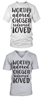 Amity Police T Shirt Worthy Adored Chosen Redeemed Loved The Police T Shirt Women S Womens Shirts Unisex Hoodies Shirts