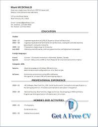To personalize the cv word template, just type over the existing text, then design as you like. The Simple Cv Get A Free Cv