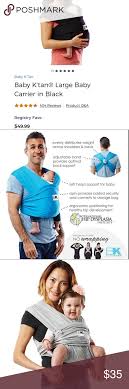 baby ktan carrier sling black baby ktan carrier sling