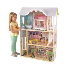 Leomark bella alpina casa delle bambole in legno, mobili di famiglia e bambole piani in legno, accessori bambole incluse, dimensioni: Giochi Di Bambole Casette Per Bambole Casa Delle Bambole In Legno E Passeggini Giocattoli Eurekakids