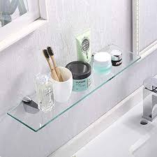 Banyo aksesuarları nasıl monte edilir? Kes Bgs3200 Dus Rafi Cam Raf Banyo Icin 8 Mm Sert Cam Duvar Rafi Banyo Rafi Cam Duvar Montaji 50 Cm Raf Tasiyicili Cilali Krom Bgs3200 Amazon Com Tr