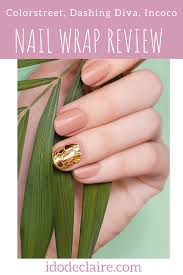 I Do Declaire The Best Nail Wraps Colorstreet Dashing Diva Incoco Once they're painted they'll shrink, meaning your polish will.