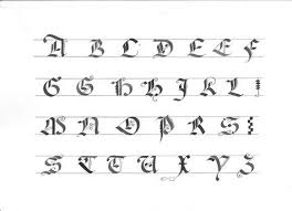 Plume Alphabet