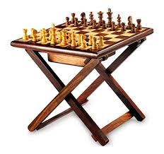 Shop in deliver set your location. Stylla London Handmade Sheesham Wood Cross Leg Folding Coffee Table Chess Set With Wooden Chess Pieces 12 X12inches Search Furniture