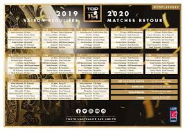 Dates de la compétition, calendrier des matchs. Top 14 Le Calendrier Complet De La Saison 2019 2020