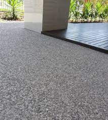 Pebblecrete Exposed Aggregate Adelaide Matrix Concrete Products Garden Front Of House Exposed Aggregate Backyard Landscaping Designs