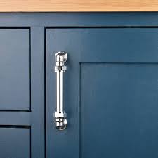 Industrial Chrome Pull Drawer Pulls Cabinet Hardware Modern Etsy Kitchen Door Handles Chrome Drawer Pulls