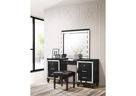 Black dressing tables come in both new and used conditions, with some even dating back to vintage or antique eras. Valentino Black Vanity Table Stool Best Deal Ca