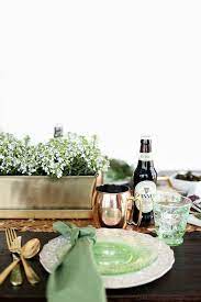 Let's celebrate with a fun st. Irish Themed Dinner Party For St Patrick S Day Dinner Party Themes Dinner Themes Irish Dinner
