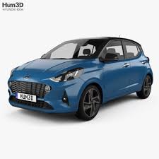 Hyundai I10 2019 In 2020 Hyundai Car 3d Model Car
