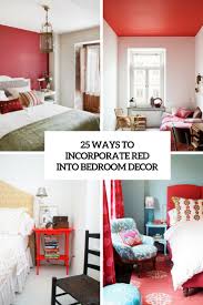 Check out our red bedroom decor selection for the very best in unique or custom, handmade did you scroll all this way to get facts about red bedroom decor? 25 Ways To Incorporate Red Into Bedroom Decor Digsdigs