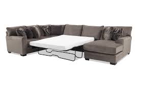 Luxe 4 Piece Left Arm Facing Bob O Pedic Gel Queen Sleeper Sectional With Chaise Sleeper Sectional Sectional Mattress Sets