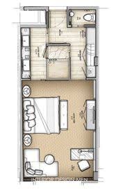 تصميم غرفة النوم الرئيسيه Sembawa In 2020 Hotel Bedroom Design Hotel Room Design Hotel Floor Plan