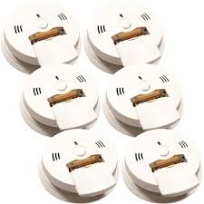 But with carbon monoxide detectors, almost all use electrochemical sensors. Kidde Part 21006974 Kidde Code One Battery Operated Combination Ionization Smoke And Carbon Monoxide Detector With Voice Warning 6 Pack Combination Detectors Home Depot Pro