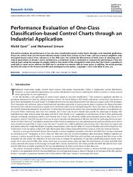 pdf performance evaluation of one class classification