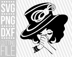 Download Black Lady With Hat Svg Black Woman Svg Afro Woman Svg Prayer Hands Svg Church File For Cricut Silhouette Instant Download Cuttable
