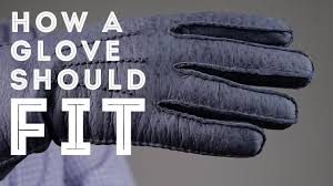How A Glove Should Fit Mens Dress Gloves Sizing