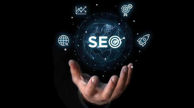 SEO team analyzing search rankings