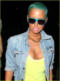 Pin By Amber Mcquillan On Hair More 3 Amber Rose Blue Green Hair Green Hair
