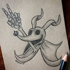 Zero Draw Drawing Sketch Sketchbook Doodle Illustration Art Artwork Fanart Nightmare Nightmare Before Christmas Drawings Creepy Drawings Drawings
