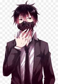 Maybe you would like to learn more about one of these? Male Anime Character Wearing Black Mask Myanimelist Demon Drawing Male Anime Boy Black Hair Manga Computer Wallpaper Png Pngwing