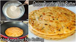 Onion Paratha Recipe With Batter In 5 Mins No Maida No Rolling No Kneading Easy Paratha Recipe Y In 2021 Paratha Recipes Paratha Indian Food Recipes Vegetarian