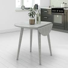 That's why we have a wide variety of designs for you. Grey Round Drop Leaf Dining Table Seats 2 Cami Furniture123