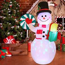 Sold and shipped by christmas central. Christmas Lights Decorations Clearance Inflatable Snowman Lamp Christmas Ornaments Yard Decorations With Rotating Led Lights For Indoor Outdoor Yard Garden Lantern Decor 1 5m A Pricepulse