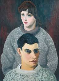 'David and Barbara Carr', Sir Cedric Morris, Bt, c.1940