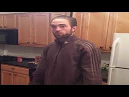 Please send in versions that . Tracksuit Robert Pattinson Standing In The Kitchen Know Your Meme