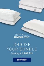 Looking For Even More Adaptable Comfort For Your Back Neck Side Or Your Entire Body Starting At 2 For 99 You Won T W Tempurpedic Tempur Tempurpedic Pillow