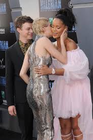 Cara delevingne valerian hollywood actresses actors & actresses cara delevigne manequin emily ratajkowski gi joe miranda kerr look. Cara Delevingne Goes Braless In See Through Silver Dress As She Joins Kendall Jenner And Rihanna At Valerian Premiere