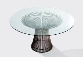 Whether supporting coffee cups or cocktail glasses, it makes everything look (and maybe even taste) better. Platner Dining Table By Knoll Stylepark
