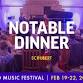 Festival Mozaic Presents – Notable Dinner event image