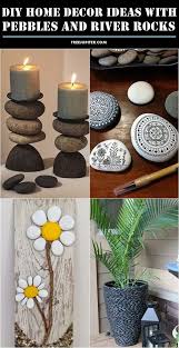 10 Creative Diy Home Decor Ideas With Pebbles And River Rocks Home Diy Rock Decor River Rock Decor