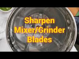 Two blades are pointing down, and two blades are pointing up. Sharpen Blades Of Grinder Mixer Blender Food Processor How Hacks Mixerblades Smarthack Youtube