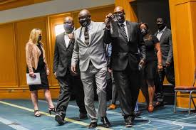 Floyd's family took to the streets of minneapolis on sunday and marched with hundreds of people in george floyd should not go down in history as someone with a knee on his neck, but as someone. George Floyd Family Reaches 27 Million Settlement With Minneapolis Wsj