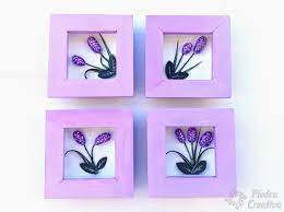 Cambia el color de los marcos. Cuadros Decorativos Con Piedras En Piedracreativa Diy Manualidades
